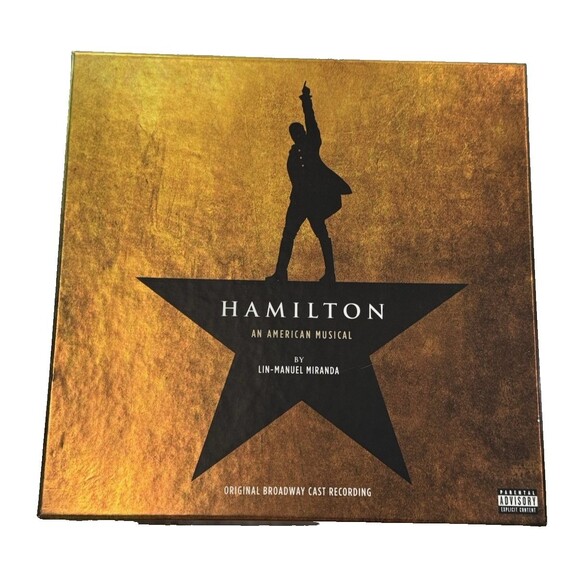 HAMILTON:  An American Musical (Original Broadway Cast Recording) 4LP Vinyl Set - Picture 1 of 4